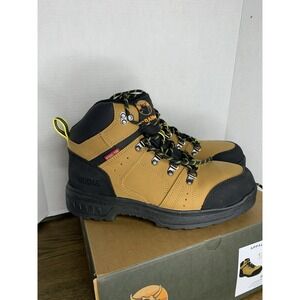 Brahma Appaloosa Mens Steel Toed Work Boots Size 9 Wheat Brand New